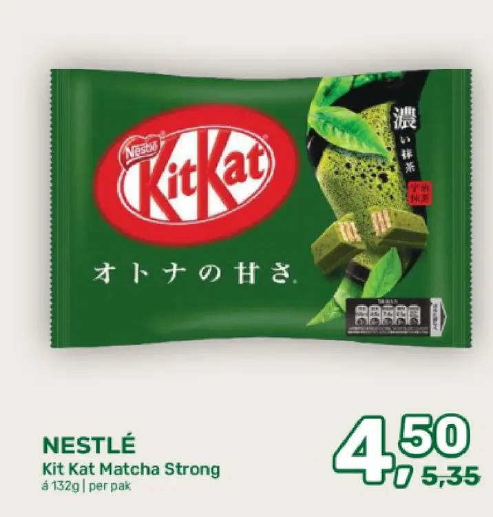 Aanbieding: Kit Kat Matcha Strong