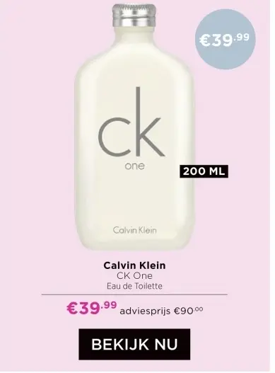 Aanbieding: CK One