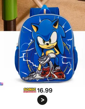 Aanbieding: Sonic the hedgehog - rugzak