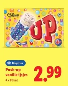 Aanbieding: Push-up vanille ijsjes