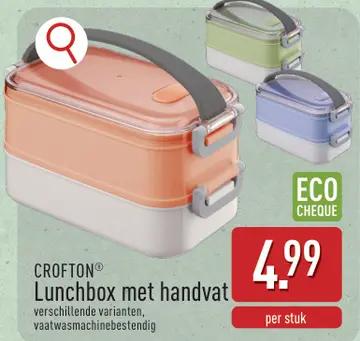 Aanbieding: Lunchbox met handvat