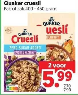 Aanbieding: Cruesli