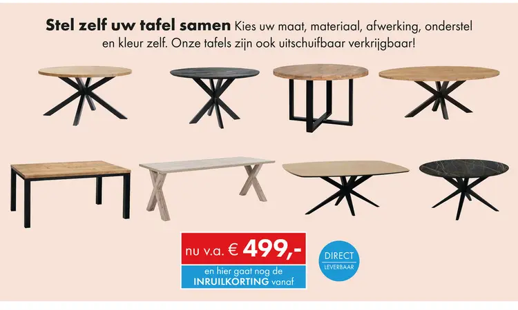 Aanbieding: Tafel