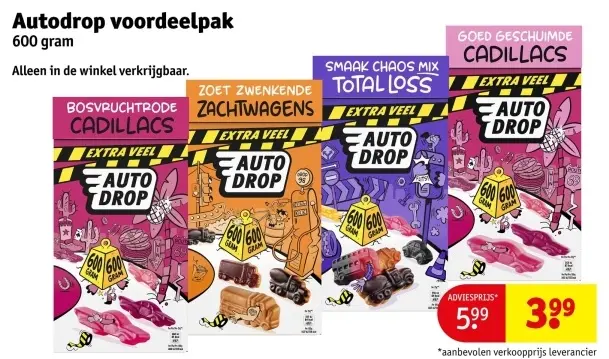 Aanbieding: Autodrop voordeelpak