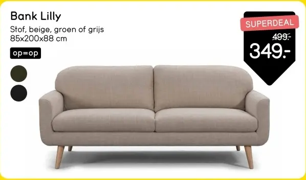Aanbieding: Bank Lilly