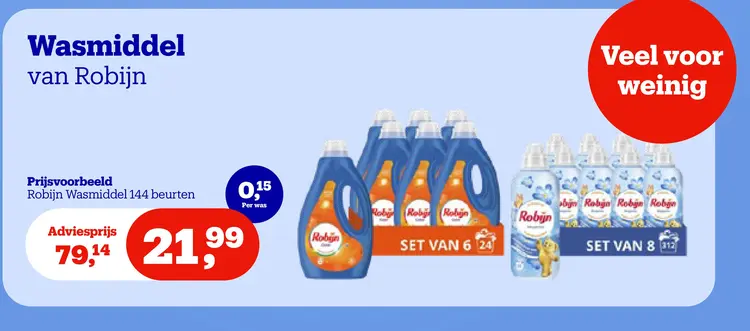 Promotie: Wasmiddel