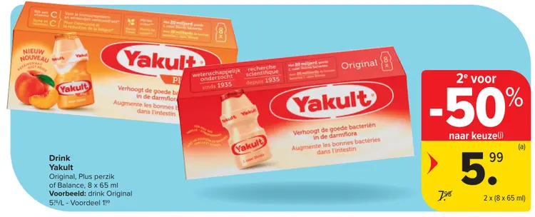 Promotie: Yakult