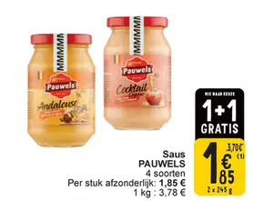 Aanbieding: Saus PAUWELS
