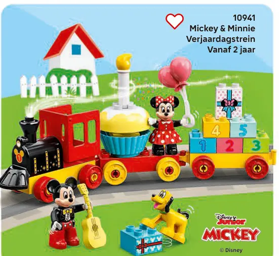 Aanbieding: Mickey & Minnie Verjaardagstrein