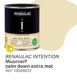 Aanbieding: RENAULAC INTENTION Muurverf calm down extra m