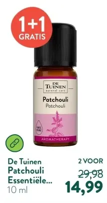 Aanbieding: Patchouli Essentiële...