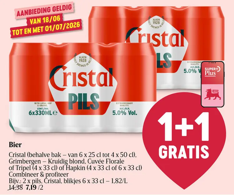 Promotie: Cristal Pils