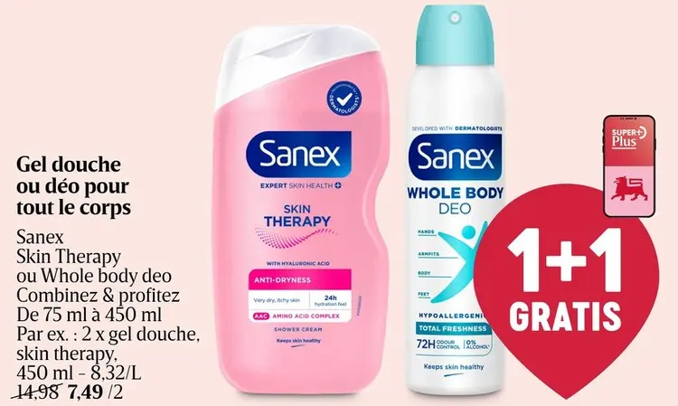 Offre: Gel douche ou déo pour tout le corps
