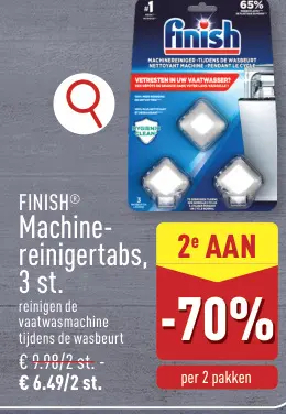 Promotie: Machine-reinigertabs