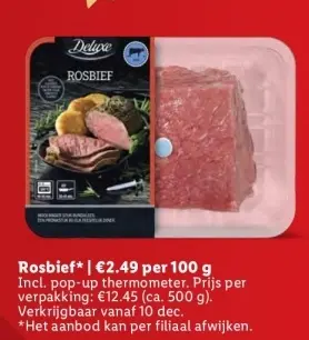 Aanbieding: Rosbief
