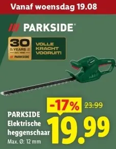 Aanbieding: Elektrische heggenschaar