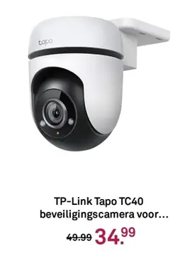 Aanbieding: TP-Link Tapo TC40 beveiligingscamera voor...