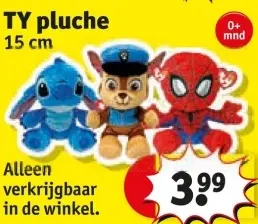 Aanbieding: TY pluche