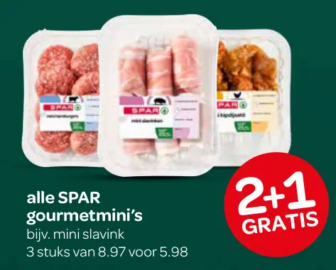 Aanbieding: gourmetmini's