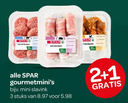 Aanbieding: Gourmetmini's