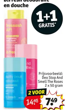 Aanbieding: Deo Stop And Smell The Roses