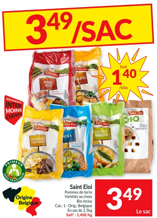 Offre: Pommes de terre