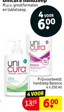 Aanbieding: Unicura handzeep