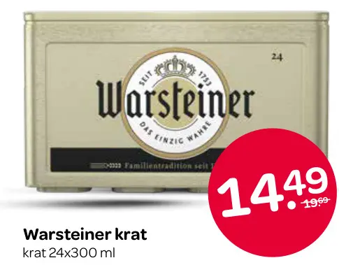 Aanbieding: Warsteiner