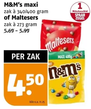 Aanbieding: M&M's maxi