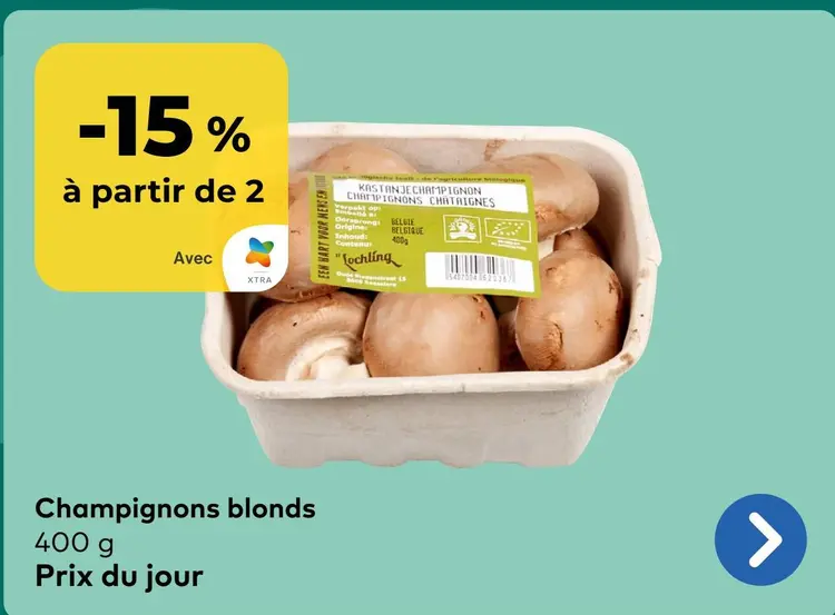 Offre: Champignons blonds