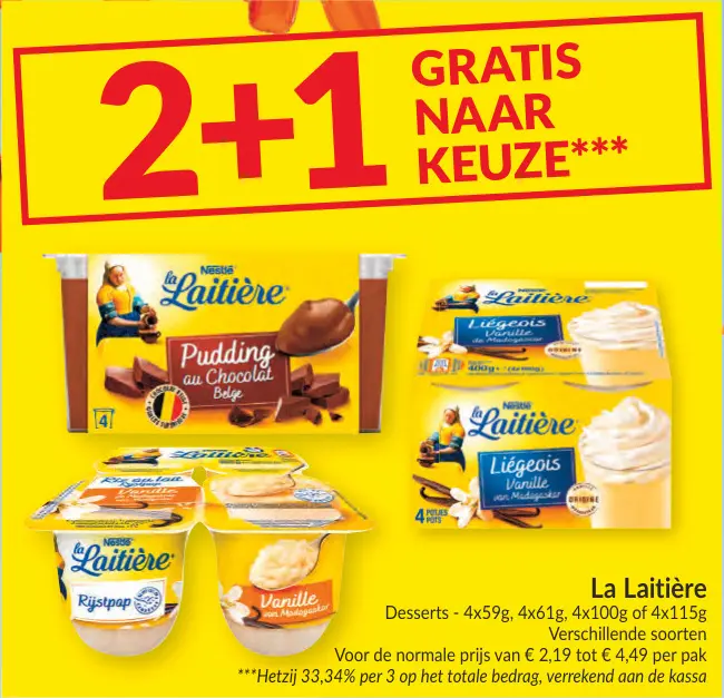 Promotie: Desserts