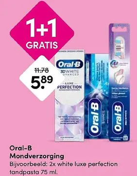 Aanbieding: Oral-B Mondverzorging