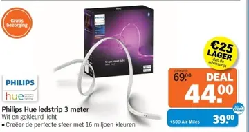 Aanbieding: Philips Hue ledstrip