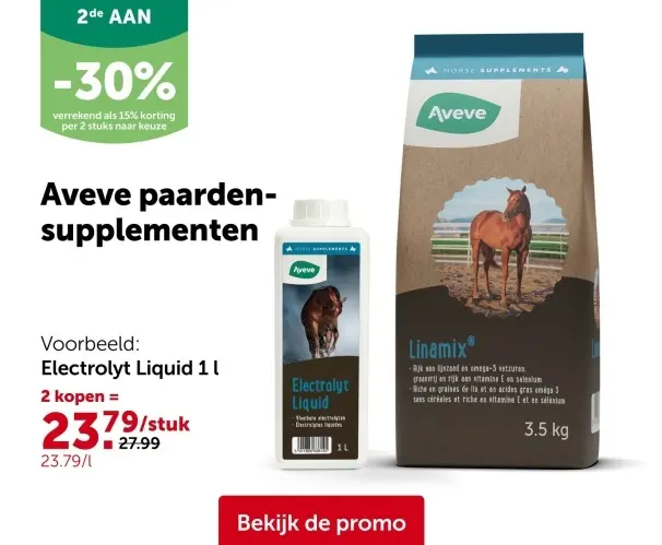 Promotie: Electrolyt Liquid