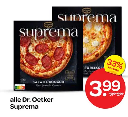 Aanbieding: Dr. Oetker Suprema