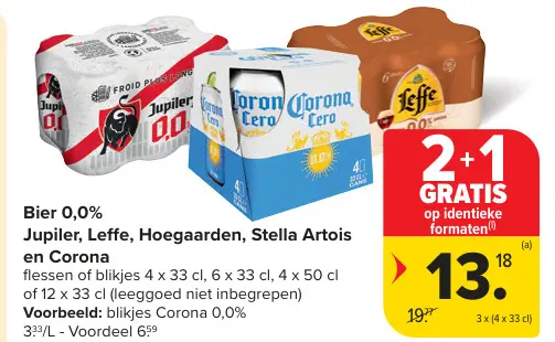 Promotie: Bier 0,0%