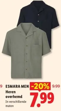 Aanbieding: Heren overhemd