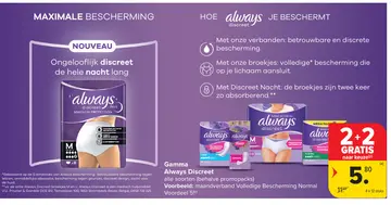 Aanbieding: Always Discreet