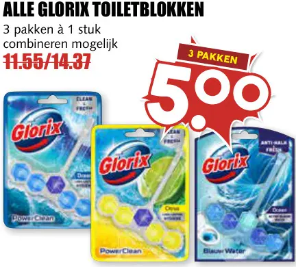 Aanbieding: Toiletblokken