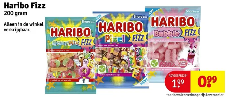 Aanbieding: Haribo Fizz