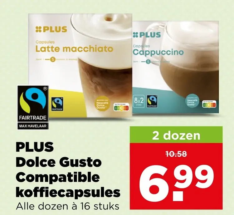 Aanbieding: Dolce Gusto Compatible koffiecapsules