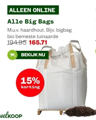Aanbieding: Alle Big Bags