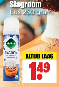 Aanbieding: Slagroom