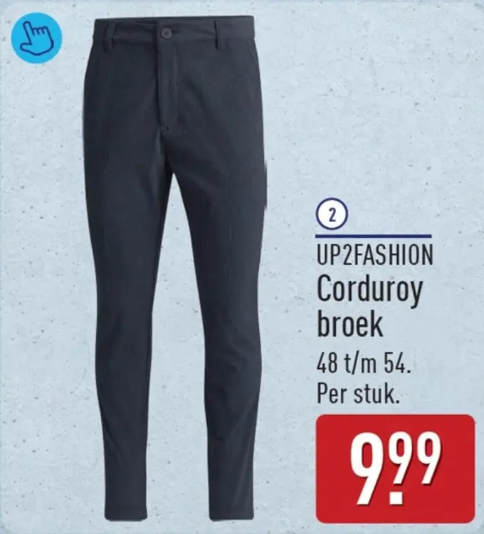 Aanbieding: Corduroy broek