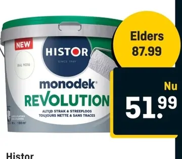 Aanbieding: Histor monodek REVOLUTION