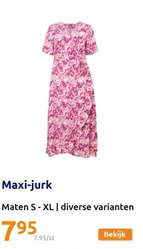 Aanbieding: Maxi-jurk