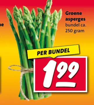 Aanbieding: Groene asperges