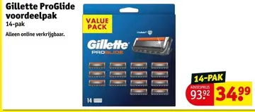 Aanbieding: Gillette ProGlide voordeelpak