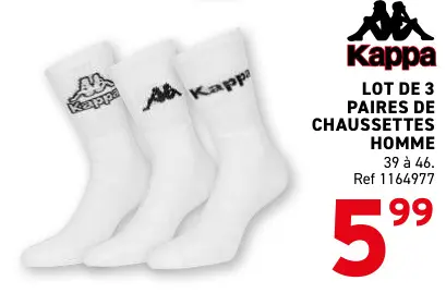 Offre: Chaussettes homme