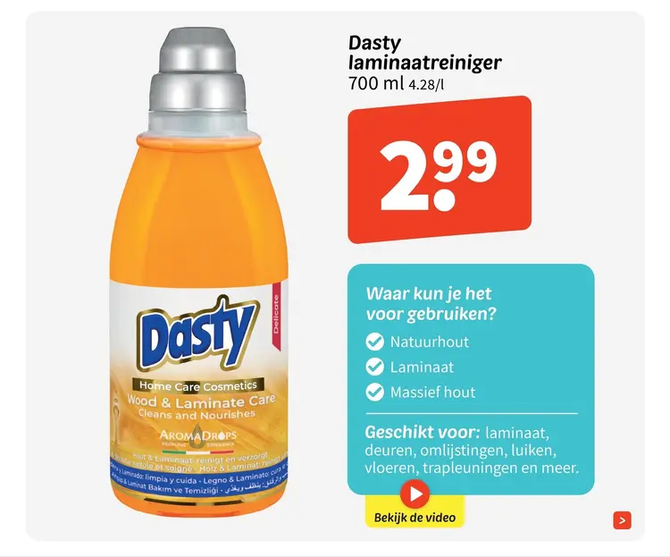 Promotie: Laminaatreiniger